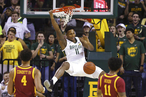 No. 2 Baylor wins 13th in a row 68-55 over Iowa State